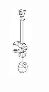 Bike Arm Medium 302mm w/o Lock