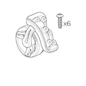 Wheel Assembly Left w/ Wrap for Thule RoundTrip Transition