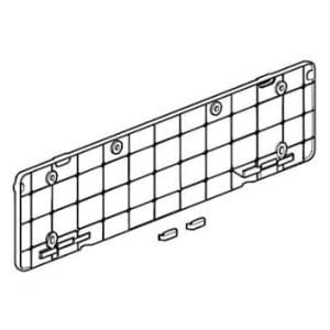 License plate holder kit