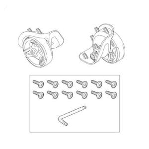 Rear Wheel Set for Thule RoundTrip