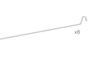 Rainfly Rods (Set of 8)