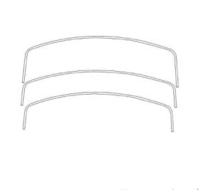 Rainfly Support Pole (Set of 3)