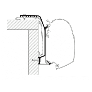 Thule Adapter Wall To 5200 Rapido S8/S80DF 2025