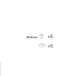 Screw Nut - Thule Caprock