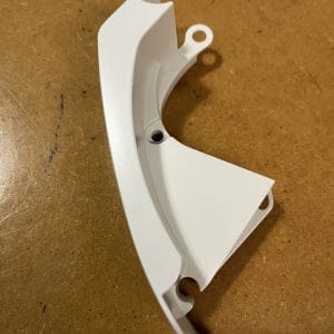 RH Leadrail Endcap 6300 White